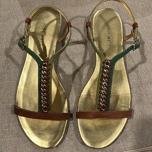 Nine West braided sandal